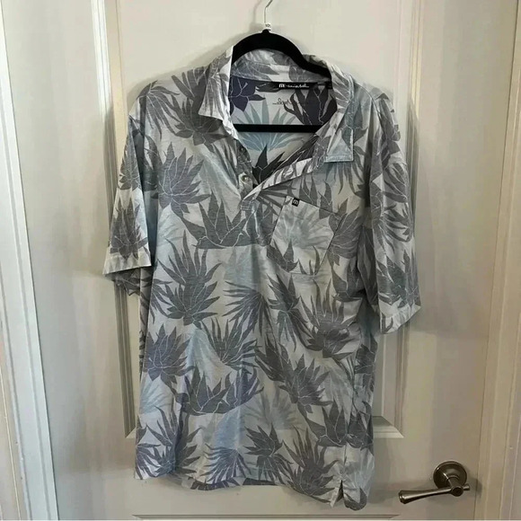 Travis Mathew Floral Men’s Polo Size XL - Picture 1 of 5